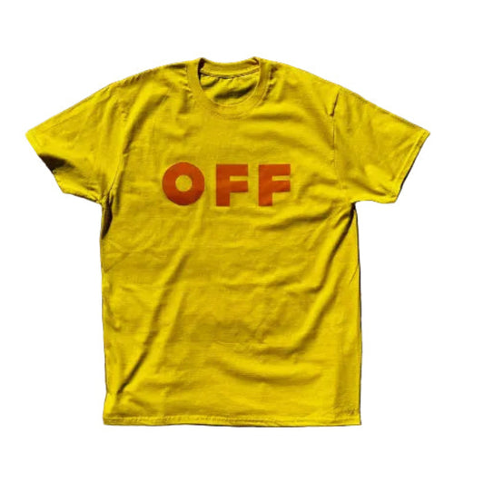 OFF T-Shirt | yellow