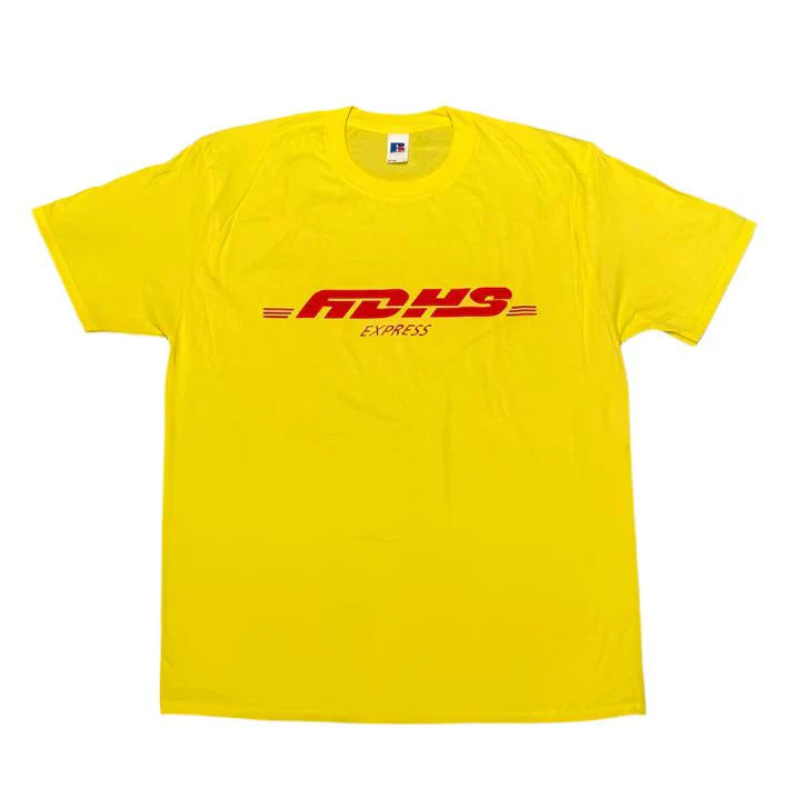 ADHS express T-Shirt | yellow